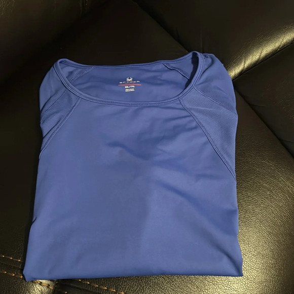 Spyder Ladies' Short Sleeve Active Top XXL NWOT Blue (Perineal) XXL - Picture 6 of 9